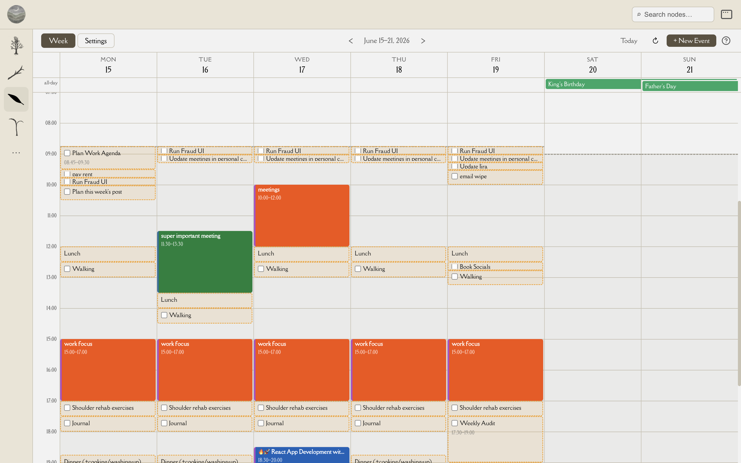Calendar Integration